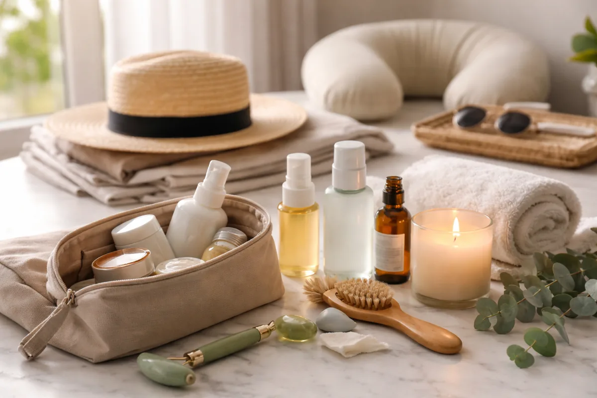 Les secrets d'une routine beauté apaisante pour les voyageurs