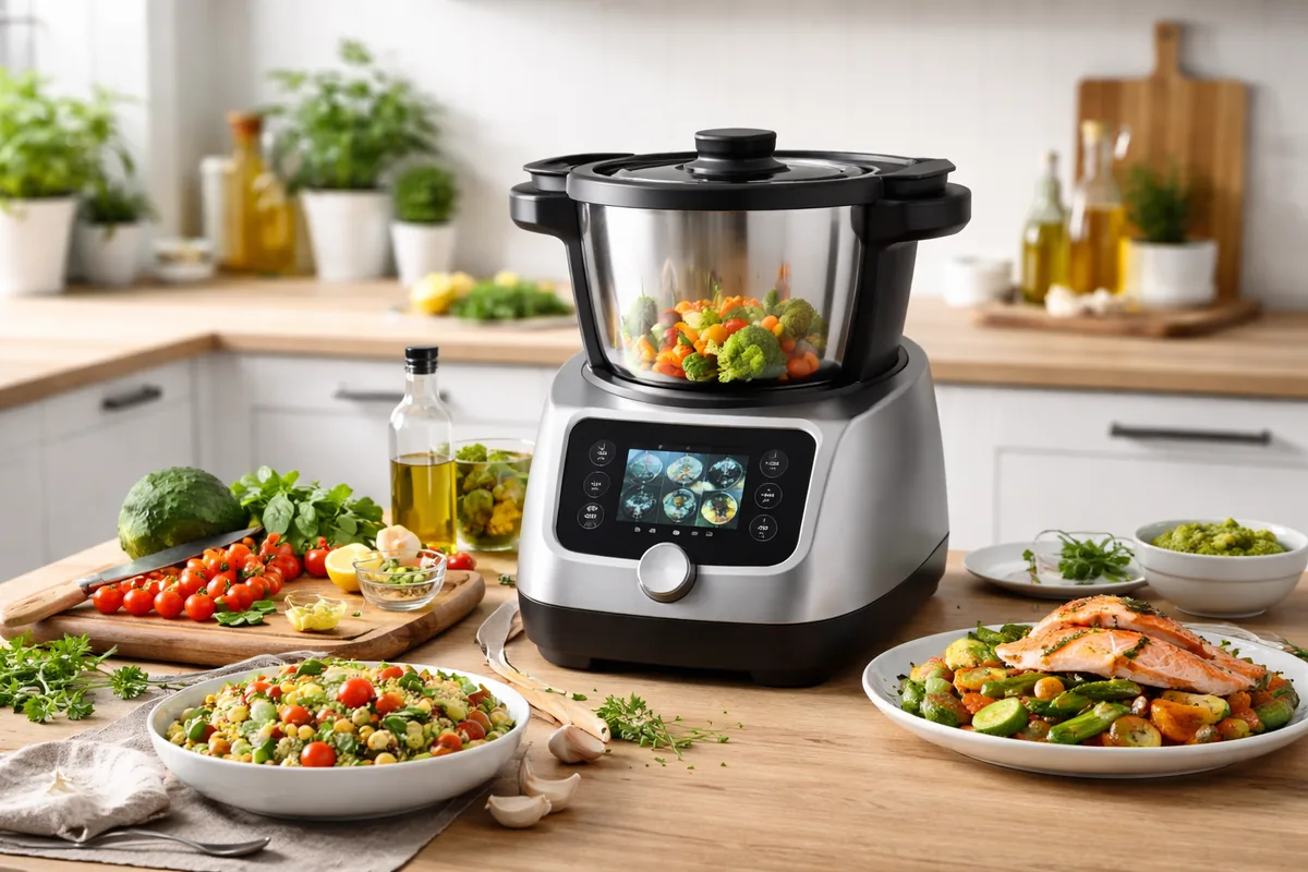 Comment préparer des recettes saines avec un robot de cuisine multifonction
