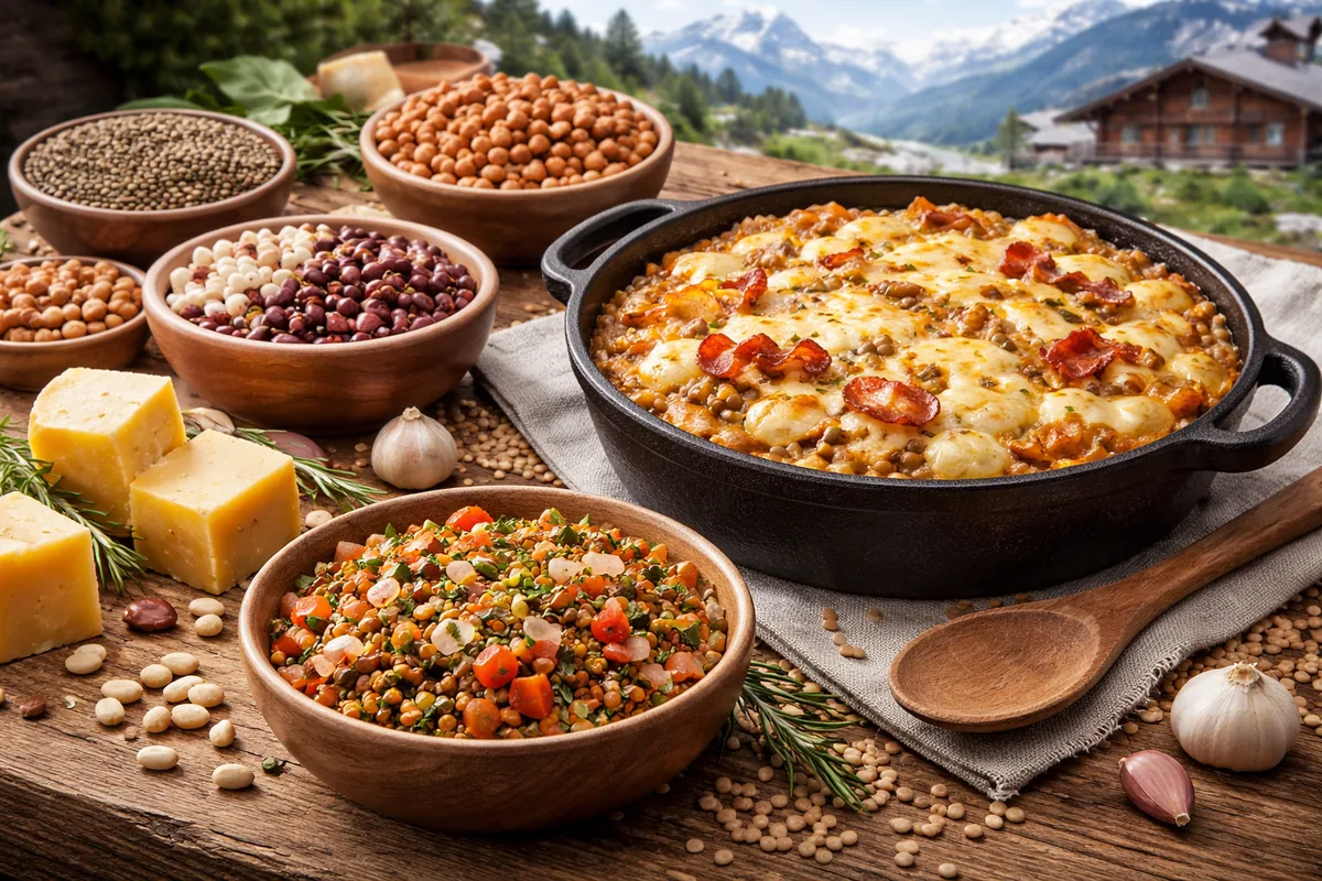 Comment préparer des plats savoyards avec des légumineuses