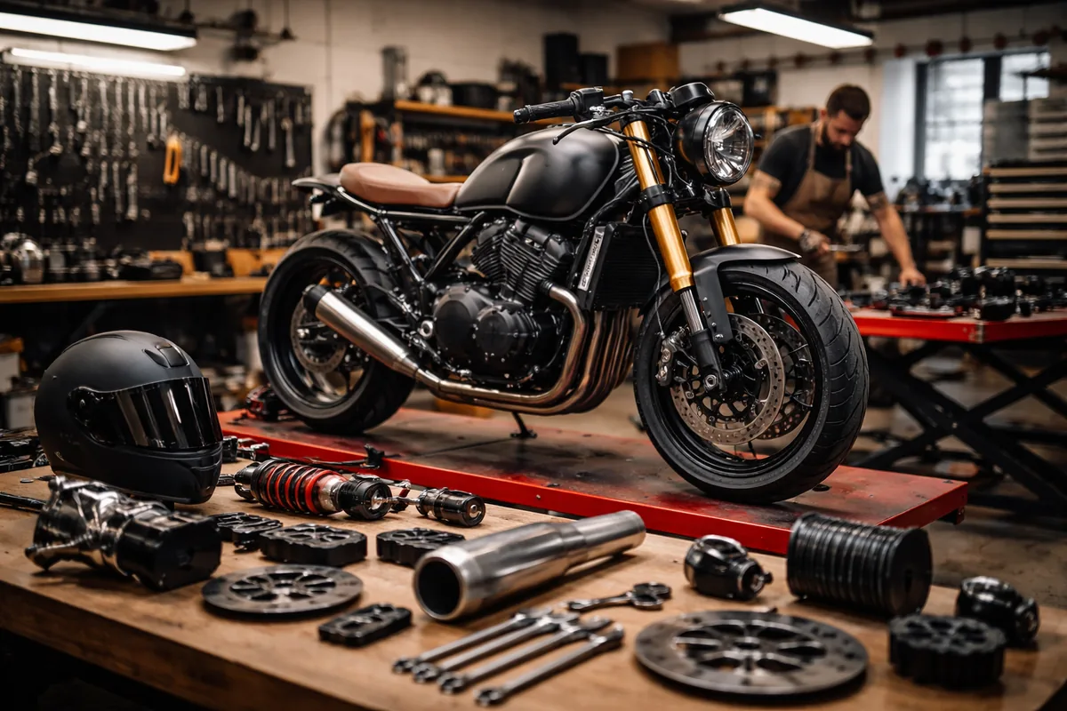 Comment choisir les bonnes pièces pour la personnalisation de sa moto